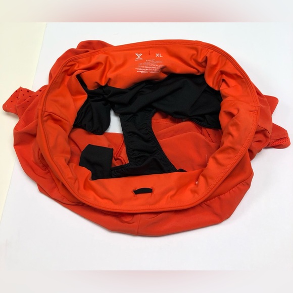 Xersion Everair lined running shorts NWOT size XL bright orange - Picture 14 of 15